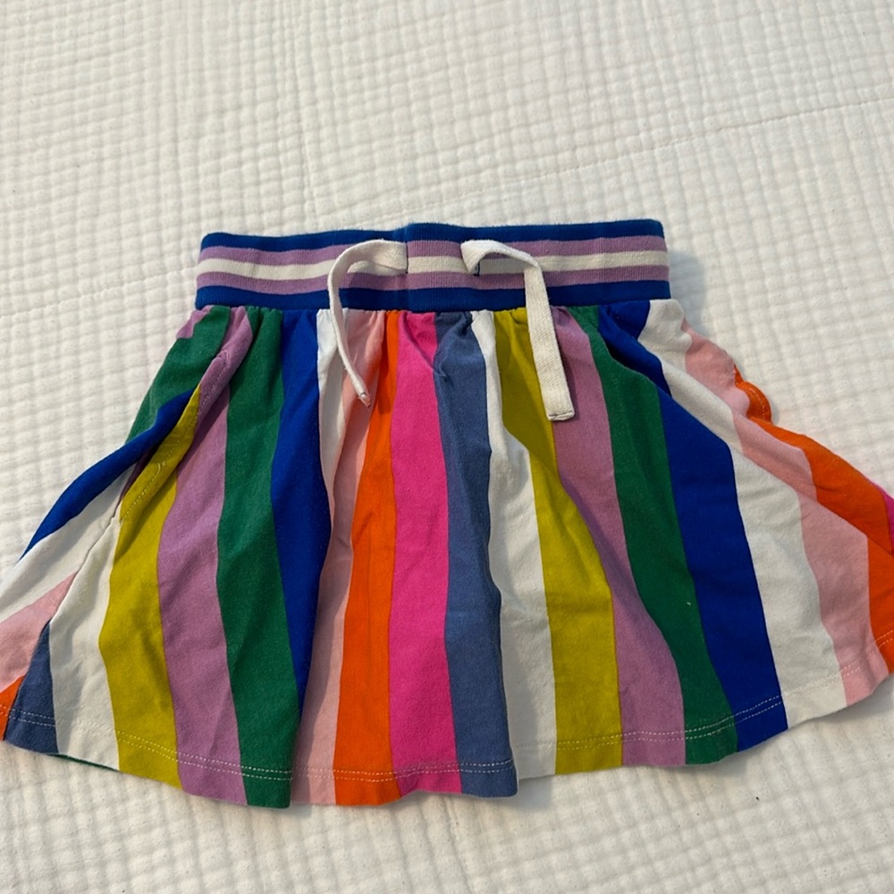Striped skort